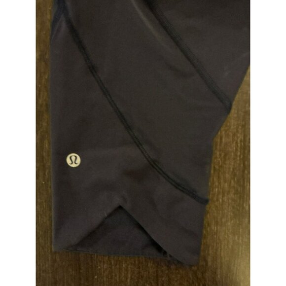 Lululemon Home Stretch Crop Leggings Blue Size 10 - Picture 4 of 7